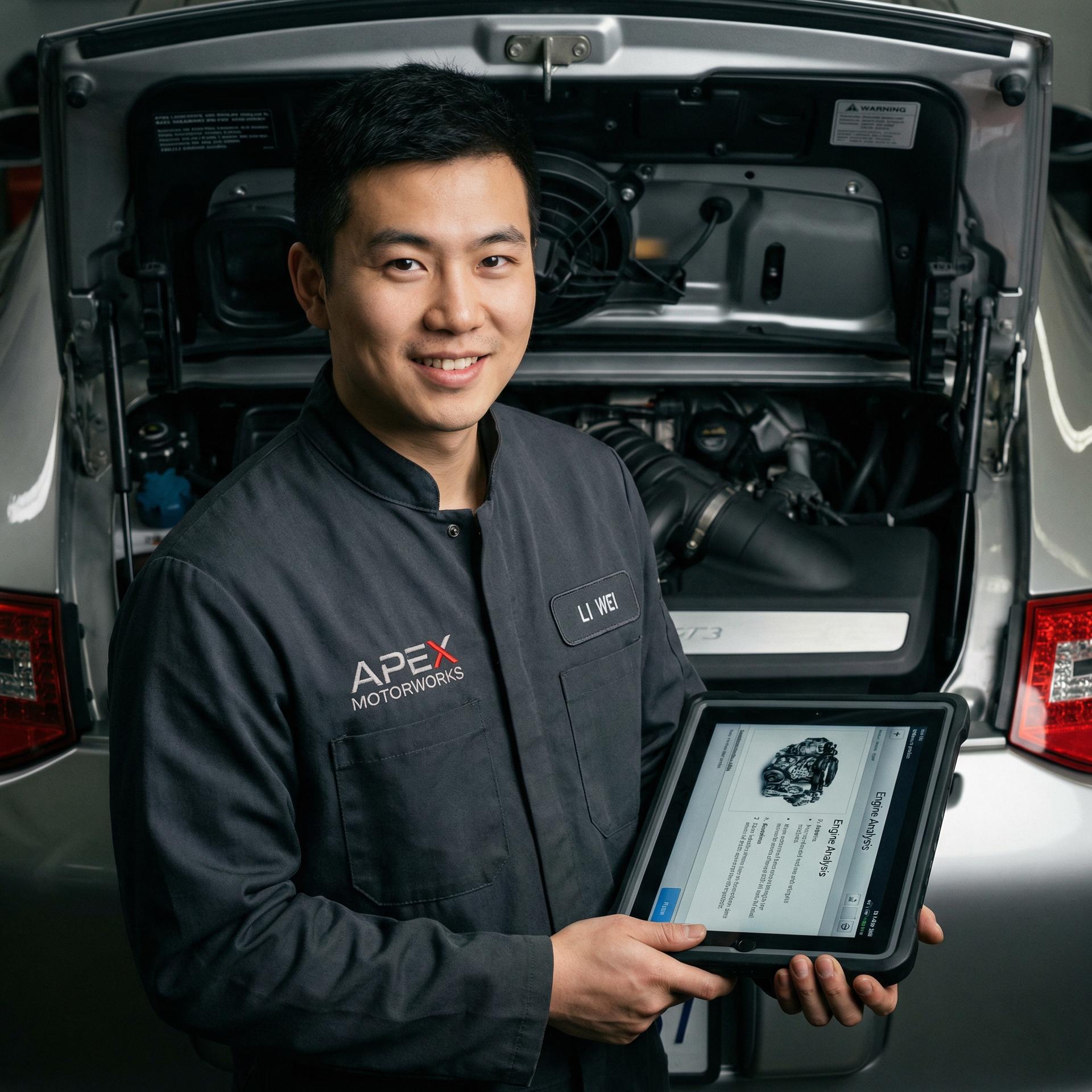 涩里番修车技术顾问王磊